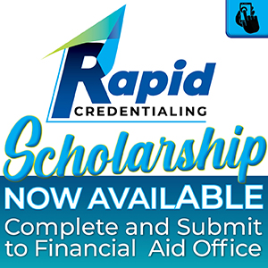 Rapid Credentialing Logo - Scholarship