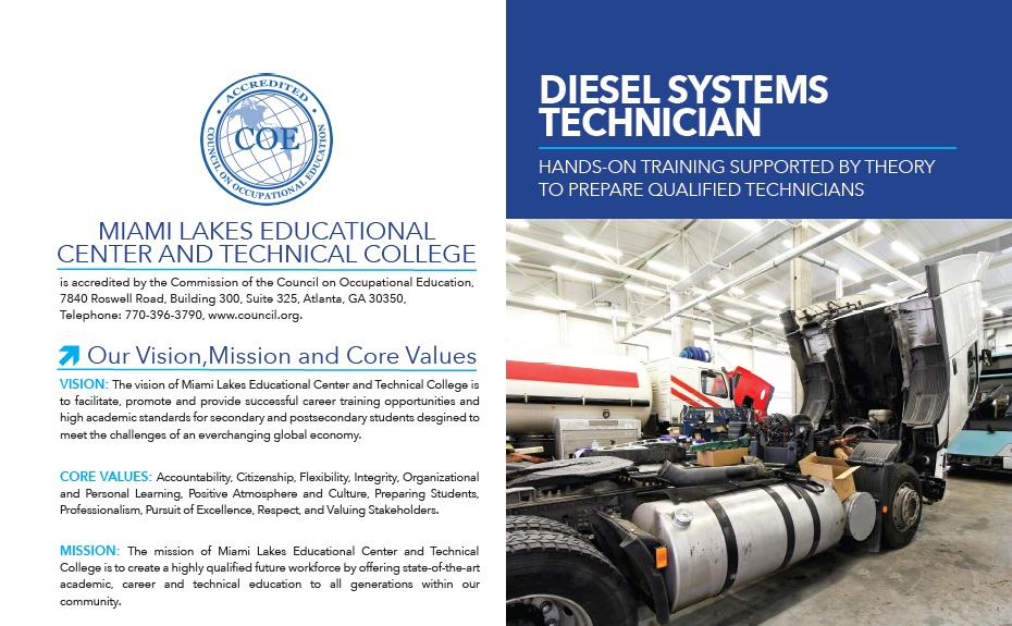 Diesel Systems Technician Brochure