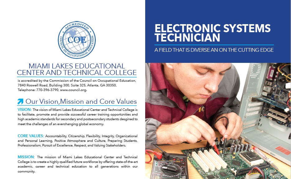 Electronic Systems Technician Brochure